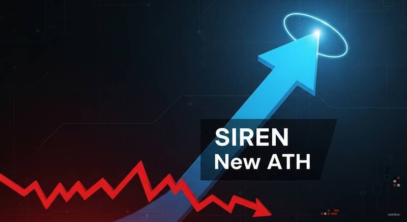 SIREN Hits New ATH Above $3 as BTC Falls to 2-Week Low