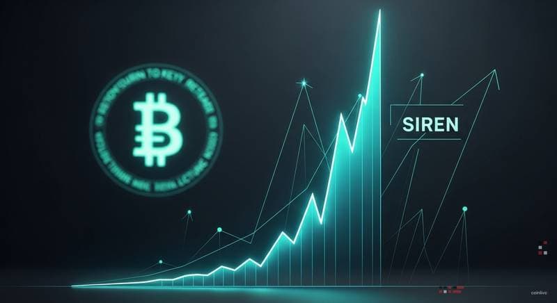 SIREN Surges Triple Digits Again as BTC Reclaims $71K