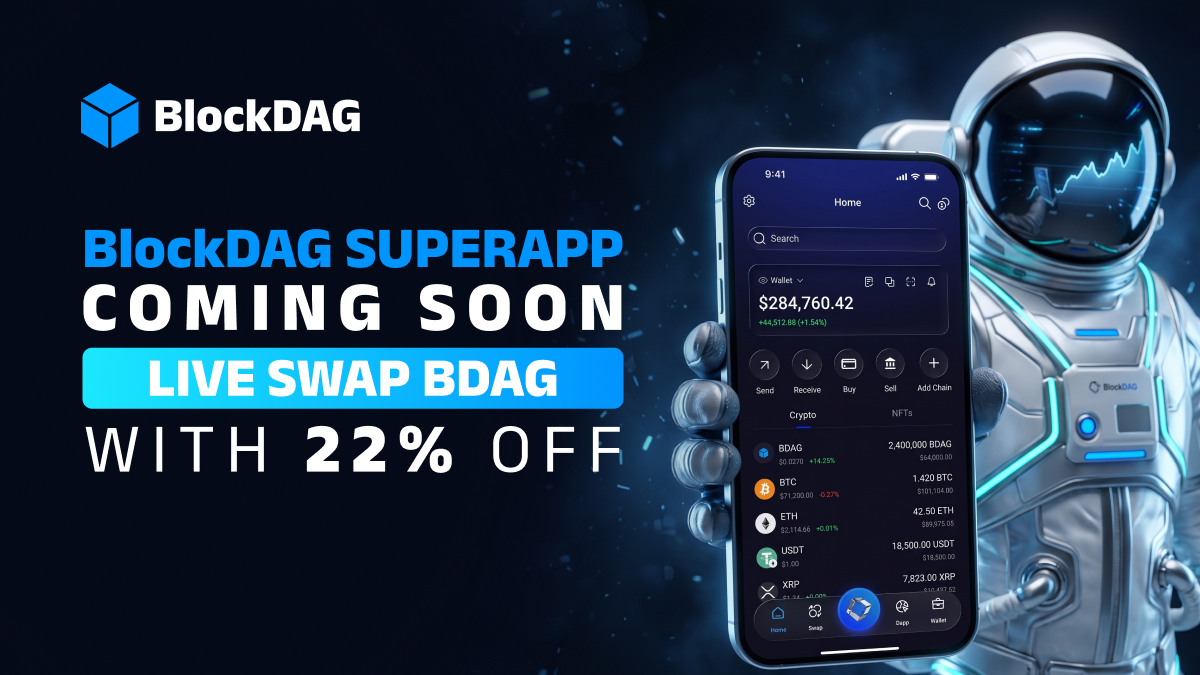 BlockDAG Teams Up With RedotPay to Build Payment Super App, Leading Top Crypto Gainers Today Over Shiba Inu and Stellar