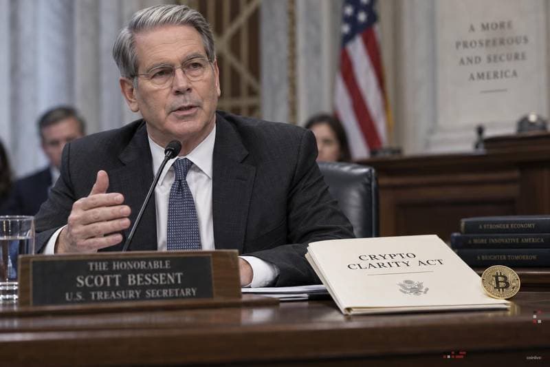Bessent Urges Senate to Pass Crypto Clarity Act