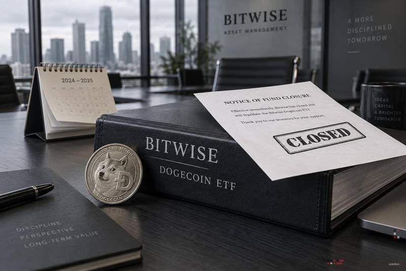 Bitwise Shuts Down Dogecoin ETF Within a Year of Launch