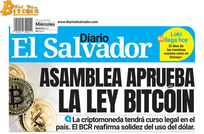 Bitcoin officially becomes legal currency in El Salvador El