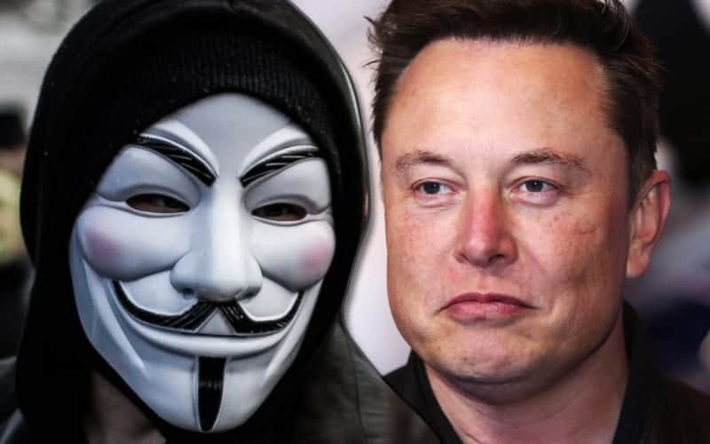 Elon Musk was targeted by the notorious hacker group Anonymous after his “monstrous” actions