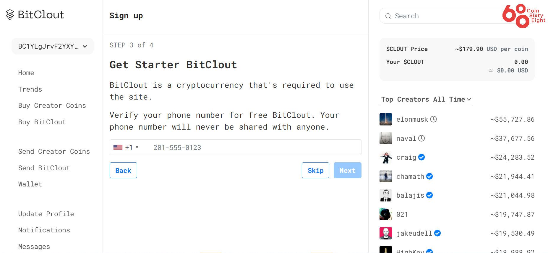 What is BitClout (BTCLT)? BitClout platform overview and person information