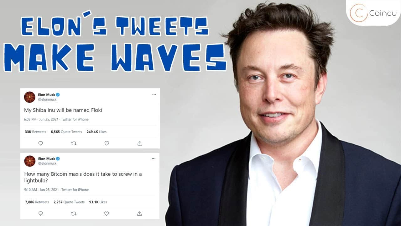 Elon Musk’s tweets make waves in the crypto