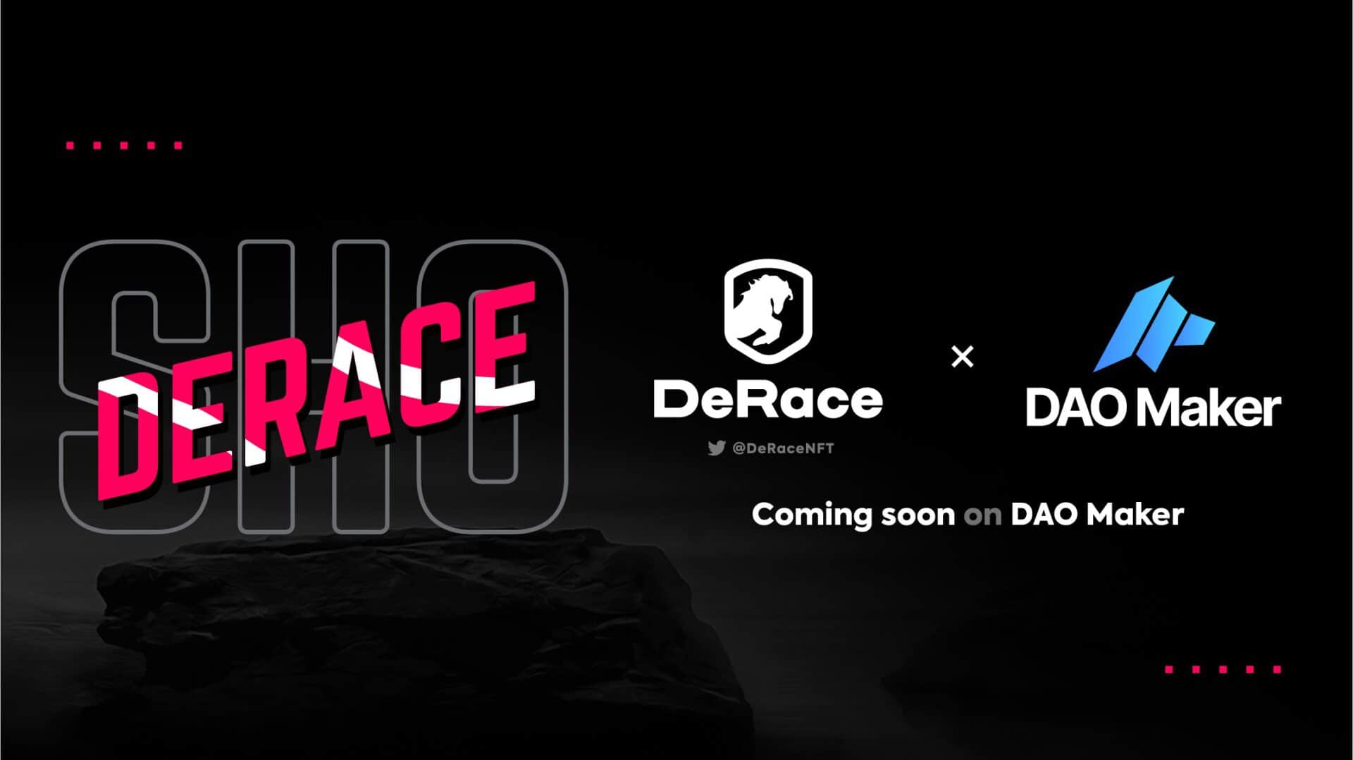 DeRace will perform an open sale on DAO Maker