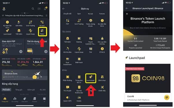 Instructions for the IEO Coin98 undertaking on Binance Launchpad Only four Simple Steps