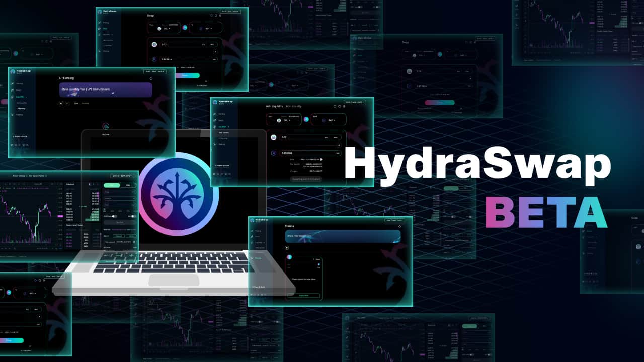 The beta edition of HydraSwap has been launched