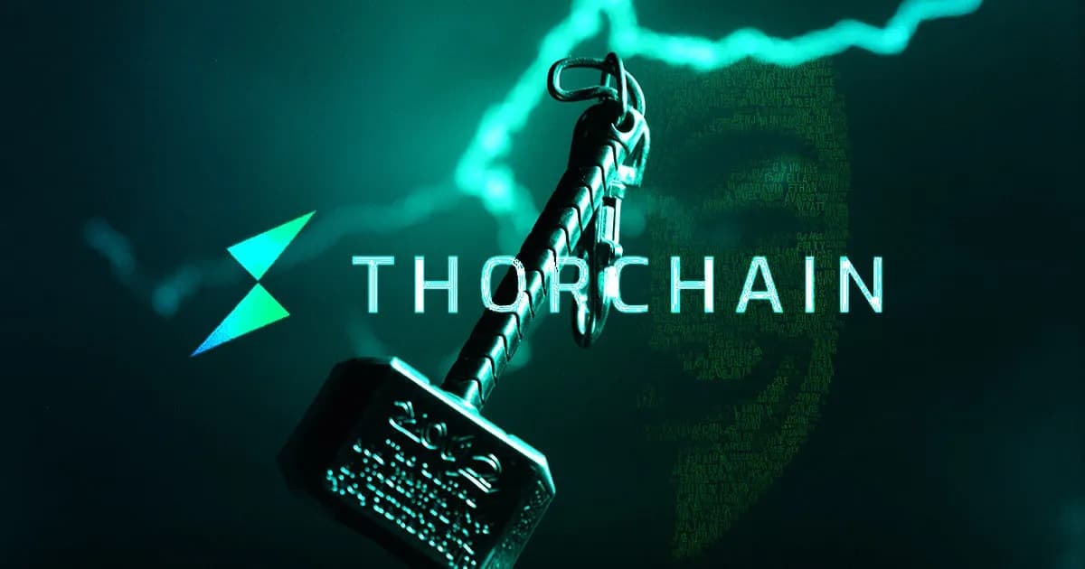 Thorchain recovers 36% from final week’s multimillion-dollar hack