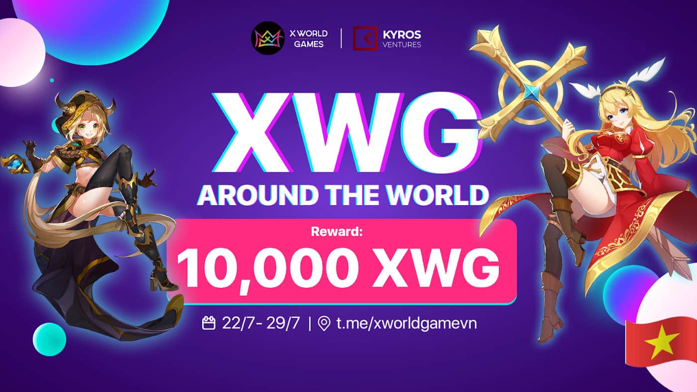 X World Games announces a ten,000 XWG rewards system for the Vietnamese neighborhood