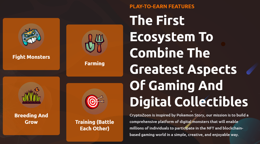 Find out what is CryptoZoon (ZOON) game? Review and manual to perform CryptoZoon