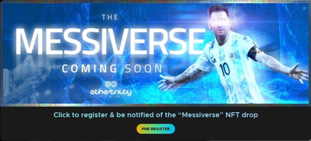 Lionel Messi launches the NFT assortment in collaboration with Ethernity Chain – ERN “immediately puts on a column”