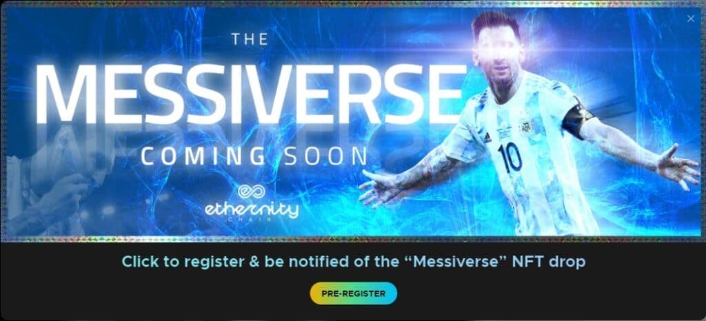 Lionel Messi launches the NFT assortment in collaboration with Ethernity Chain – ERN “immediately puts on a column”