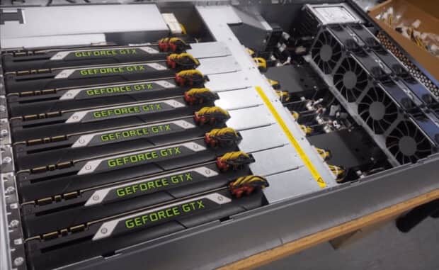 Ethereum has grown, leading to the rate of gaming GPUs to skyrocket