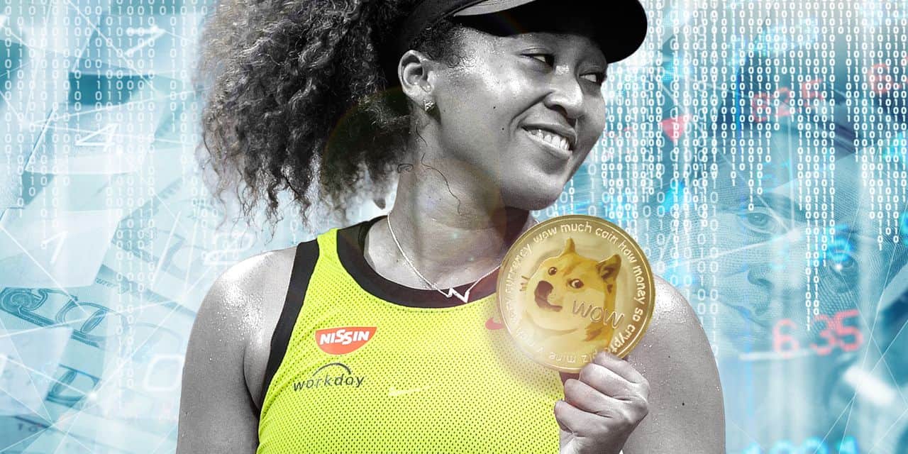 Tennis star Naomi Osaka demonstrates curiosity in Dogecoin (DOGE)