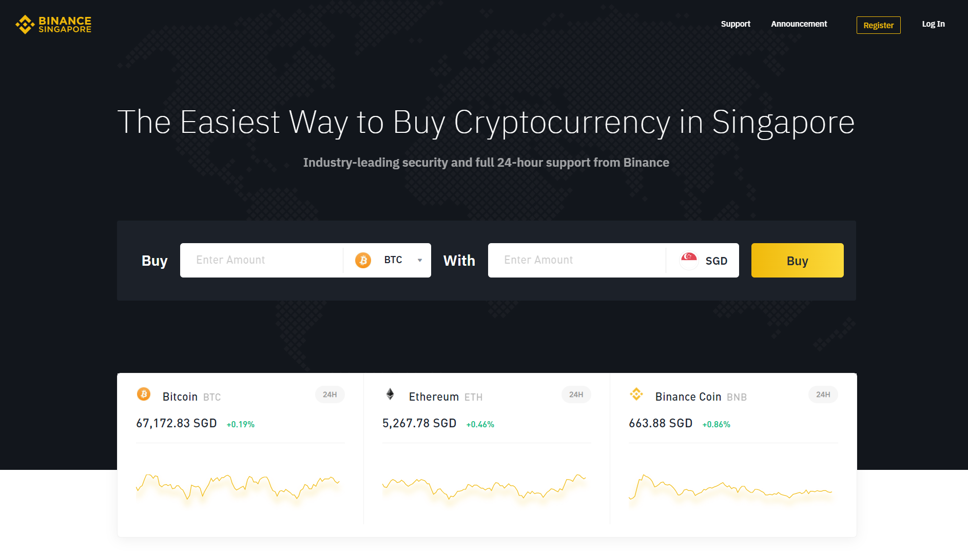 Binance stops giving cryptocurrency solutions in Singapore