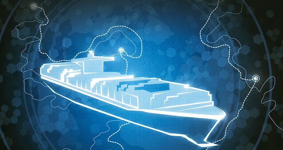 One third of international containers will be tracked by means of the Blockchain