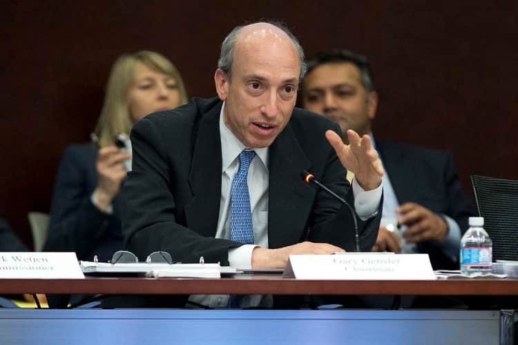 SEC President Gary Gensler would like all cryptocurrency exchanges to register with the SEC