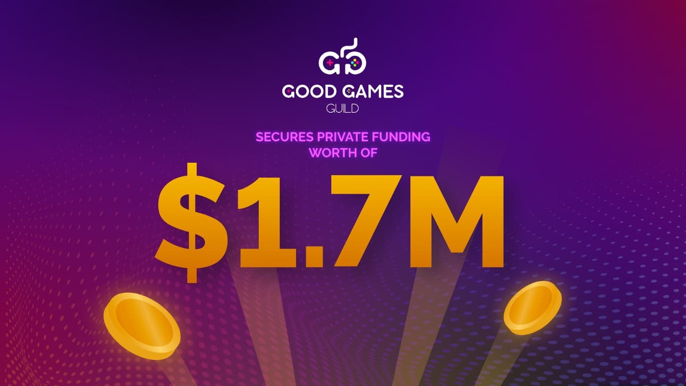 Good Games Guild – The world’s major gaming hub has finished a $ one.seven million funding round from seed and folks