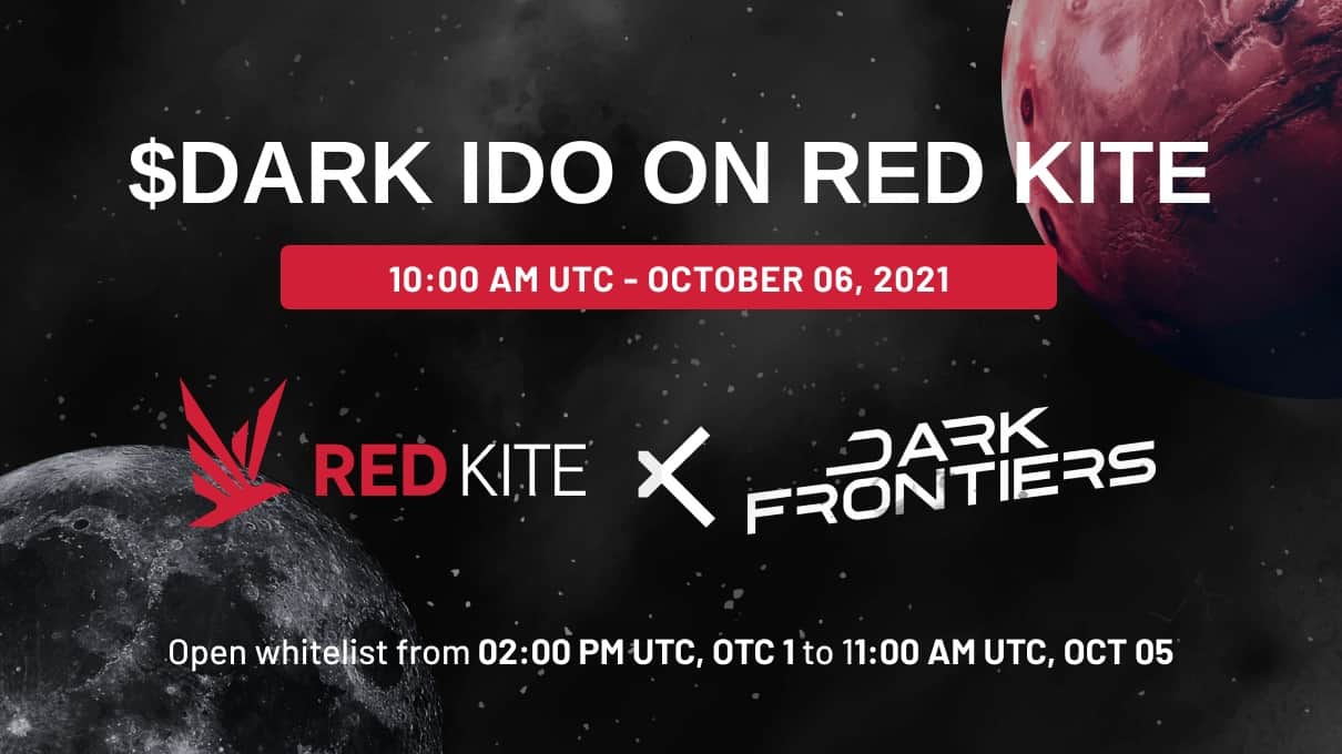 IDO Pool and Community Pool of Dark Frontiers (DARK) on Red Kite are open