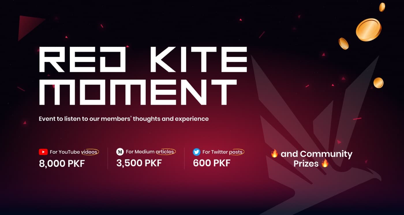Red Kite Moment – Huge neighborhood airdrop occasion with a complete prize pool of twelve,600 PKF