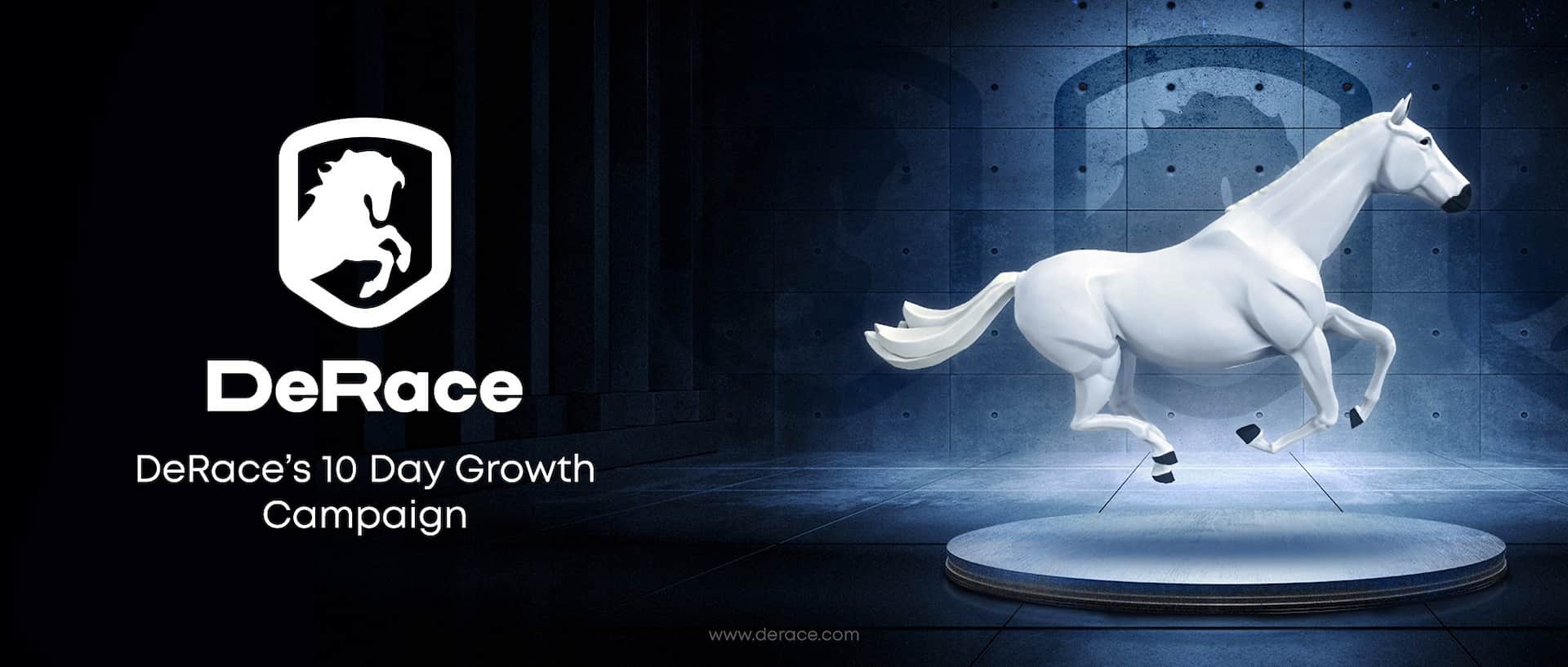 Today’s hottest horse racing undertaking DeRace boosts all the “power” with a ten-day development campaign for DERC