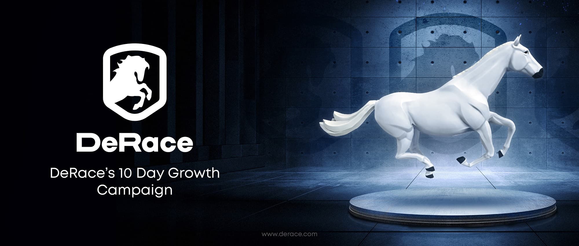 Today’s hottest horse racing undertaking DeRace boosts all the “power” with a ten-day development campaign for DERC