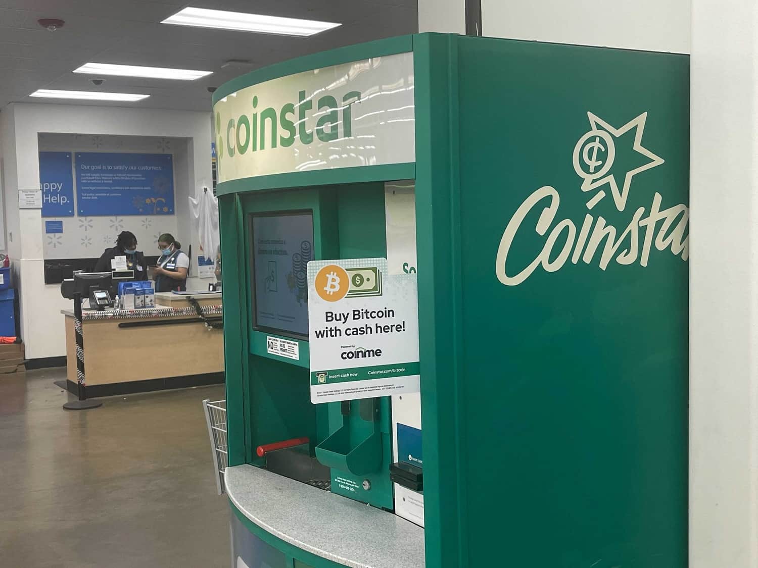 Walmart installs far more than 200 Bitcoin vending machines in all supermarkets
