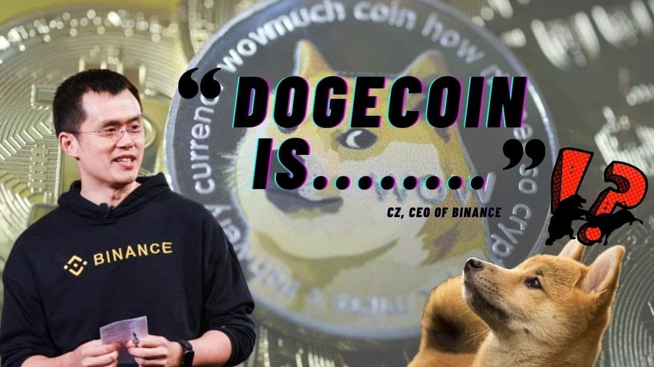 Binance CEO says Dogecoin (DOGE) is a prime illustration of the energy of decentralization