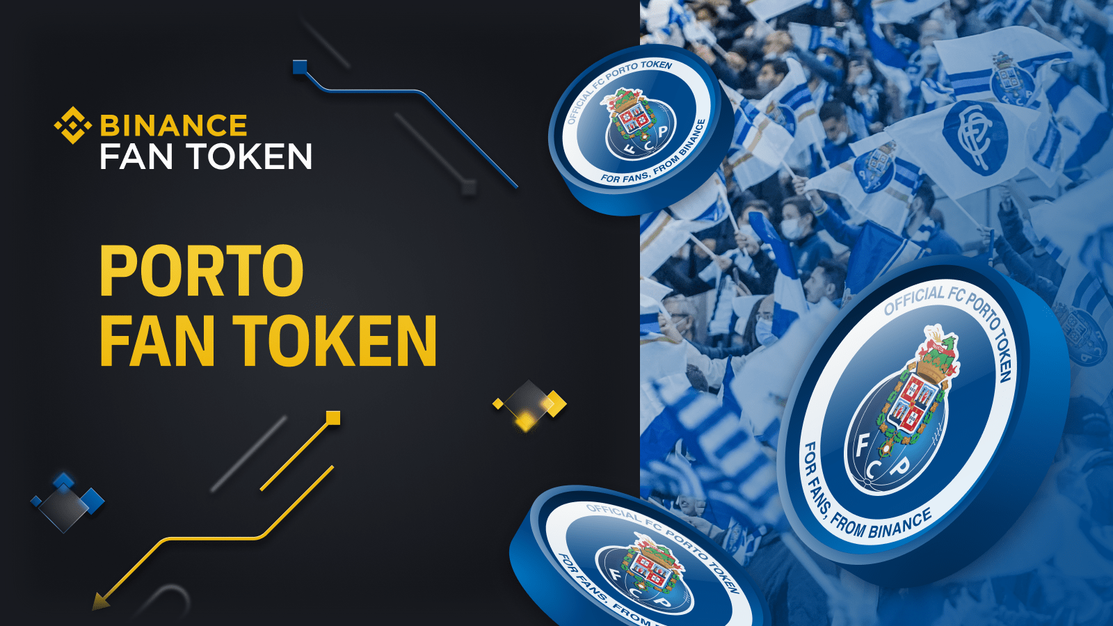 Binance as a fan token for FC Porto, sponsoring jerseys for five many years