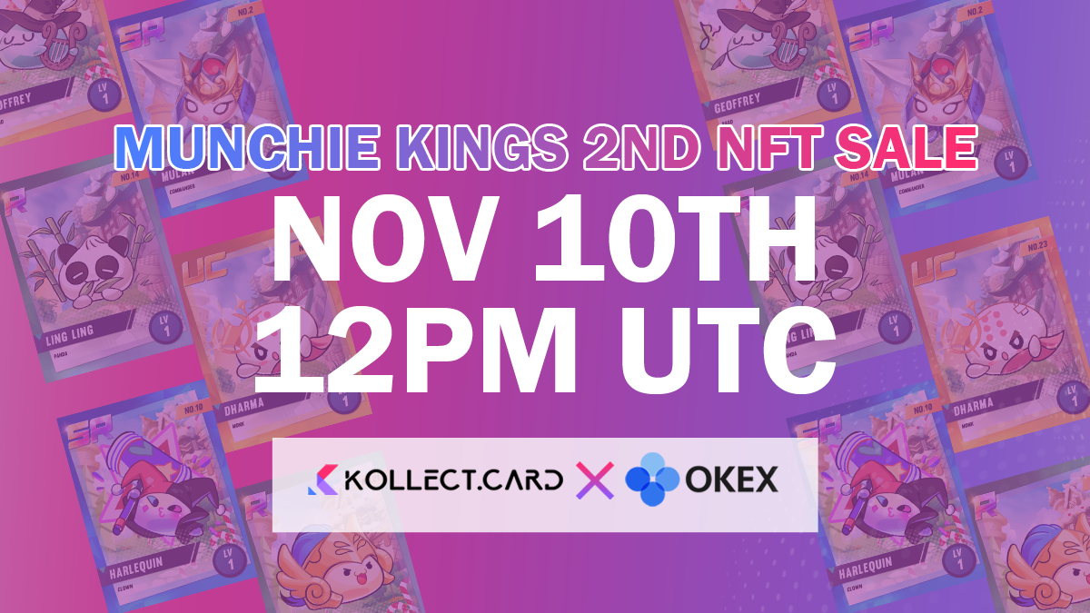 Kollect announced the facts of the 2nd NFT sale on OKEx