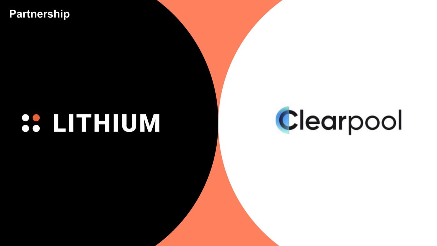 Lithium Finance (LITH) partners with Clearpool to lengthen DeFi credit score