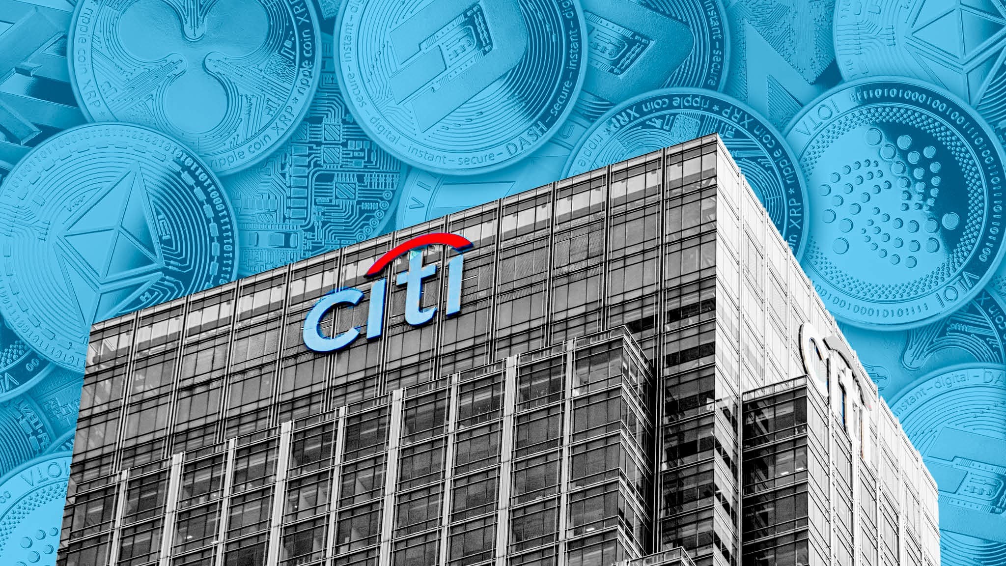 The Citigroup giant displays terrific ambition with a hundred vacancies for blockchain talent