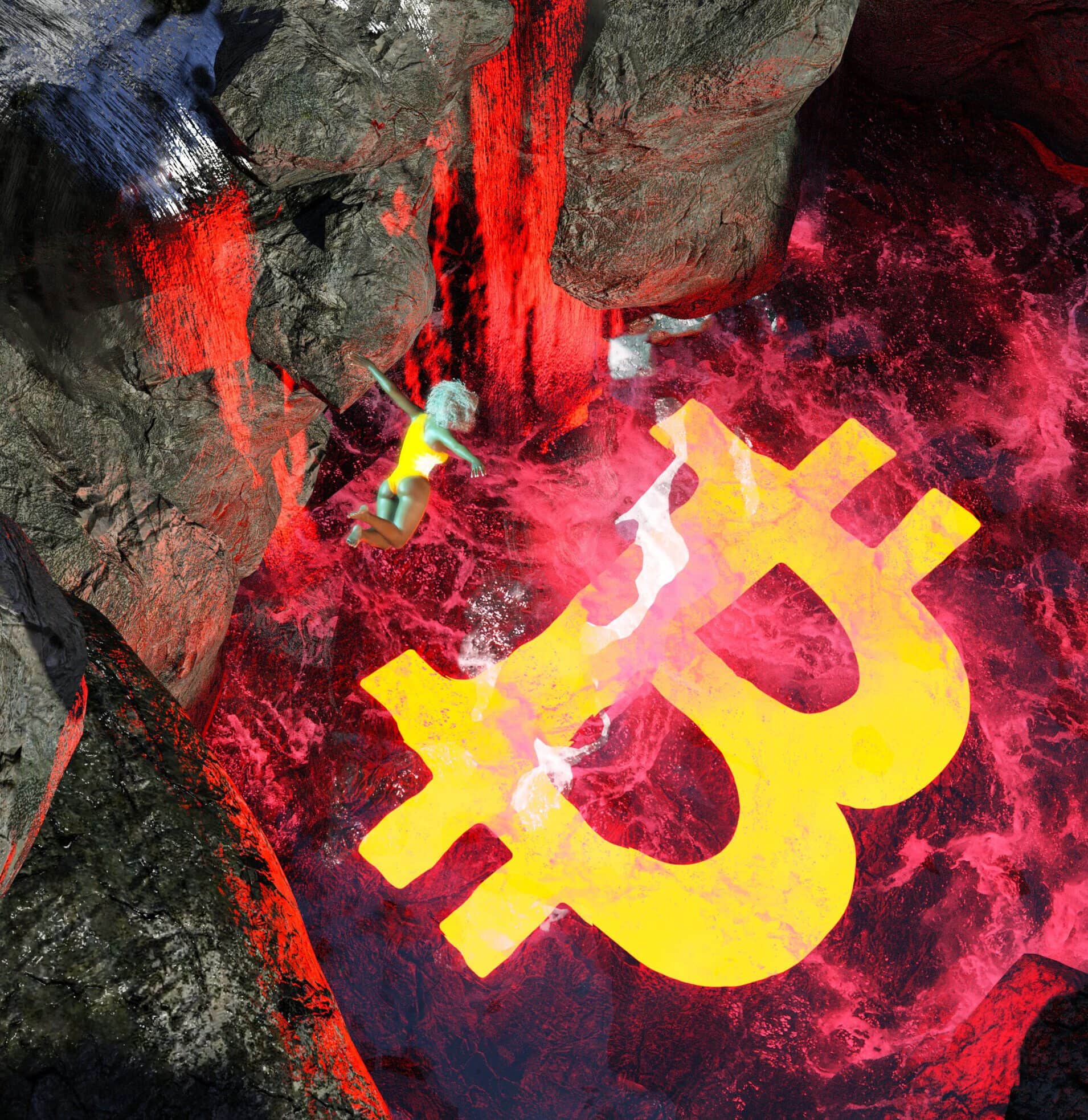The complete worth of Bitcoin (BTC) below management data the biggest decline because July 2021