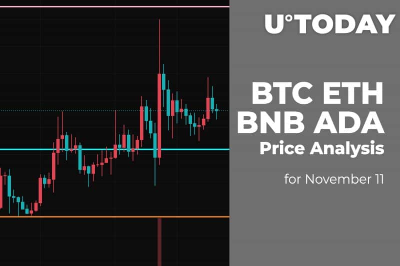 BTC, ETH, BNB and ADA Price Analysis for November eleven