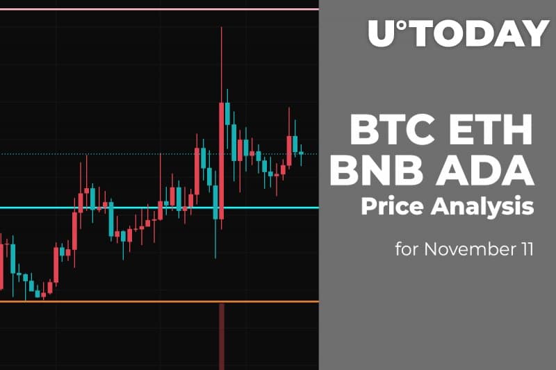 BTC, ETH, BNB and ADA Price Analysis for November eleven