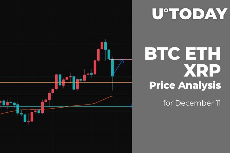 BTC, ETH and XRP Price Analysis for December eleven