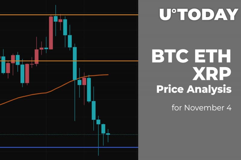BTC, ETH and XRP Price Analysis for November four