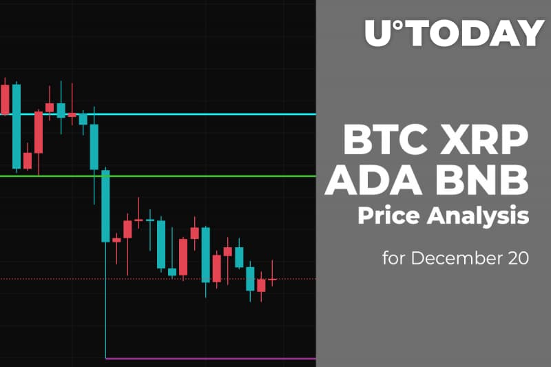 BTC, XRP, ADA and BNB Price Analysis for December twenty