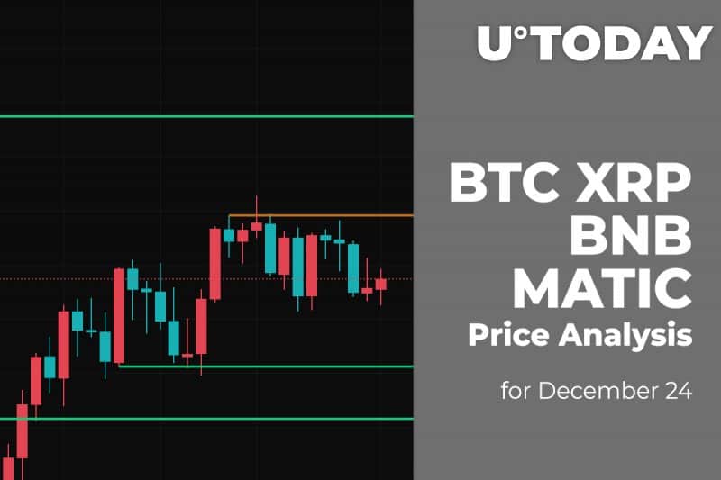 BTC, XRP, BNB and MATIC Price Analysis for December 24