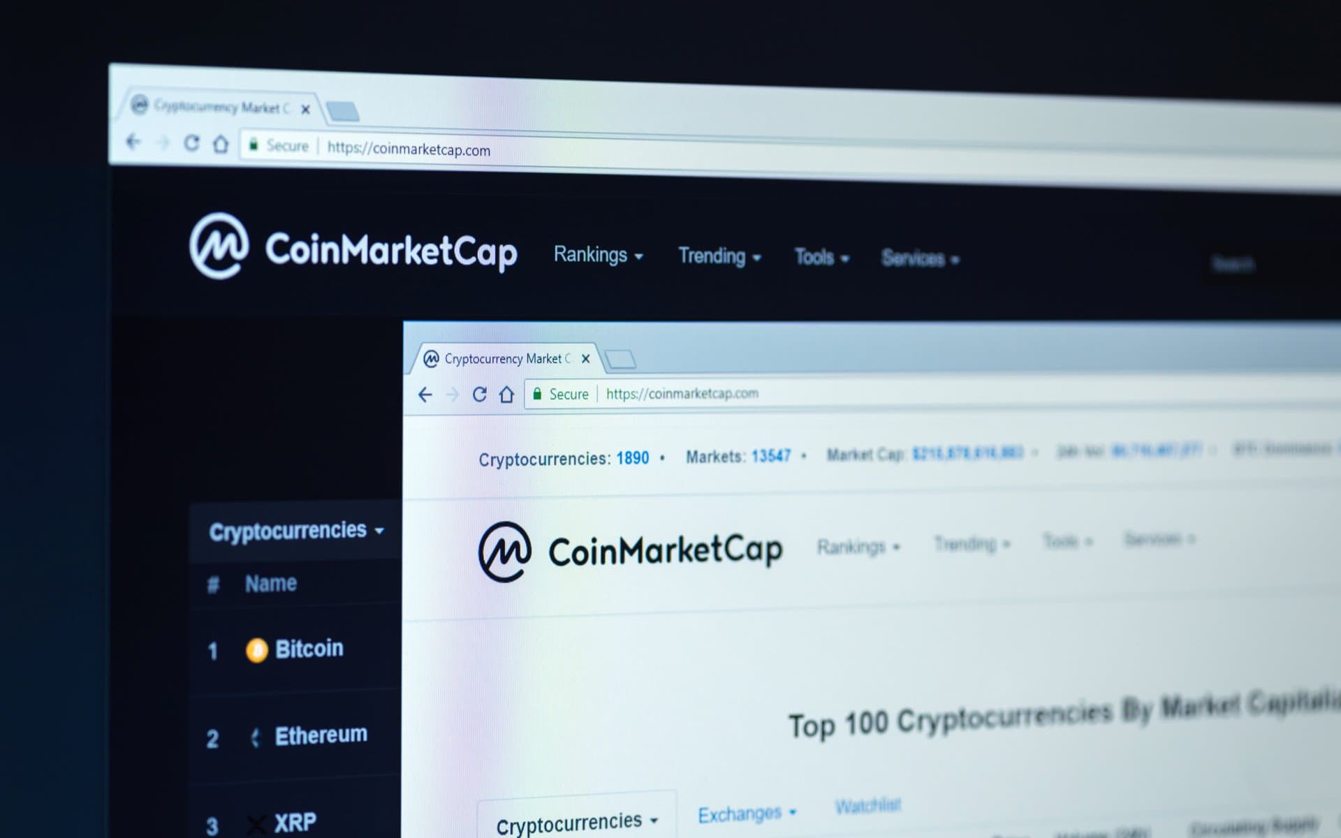 CoinMarketCap has a blunder, coin costs “dance in the sky”