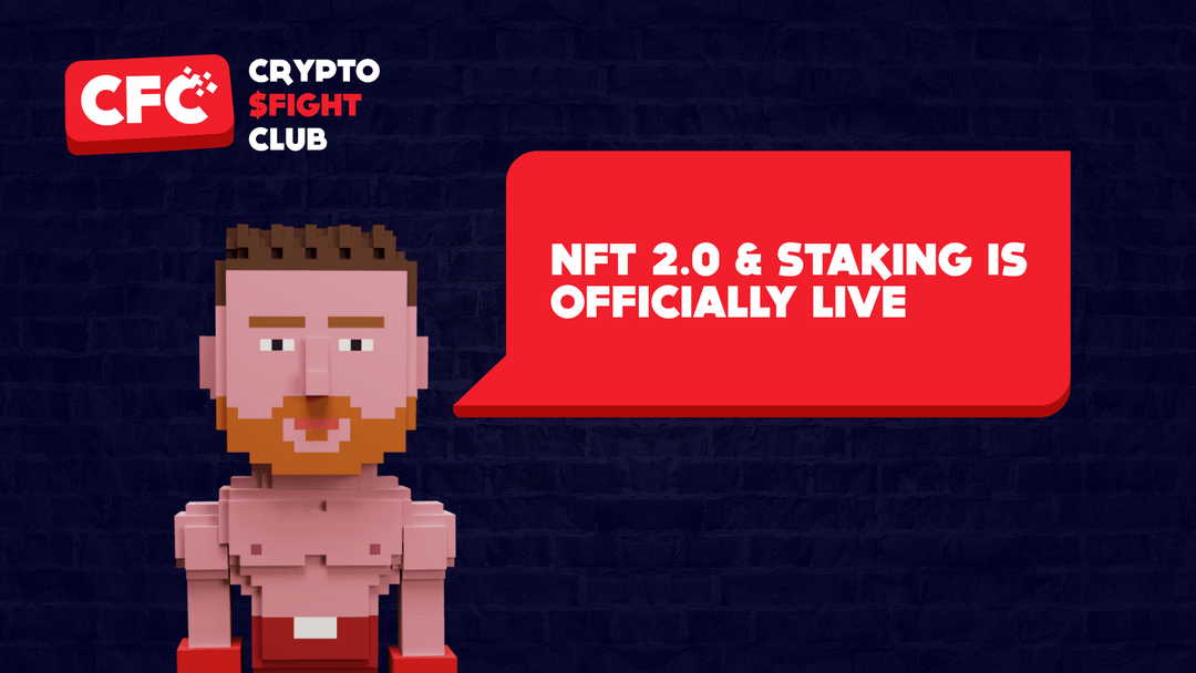 Crypto Fight Club Fighter NFT two. is officially on the air