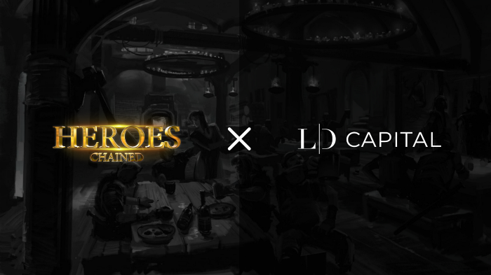 Heroes Chained shakes hands with primary cryptocurrency investment fund LD Capital