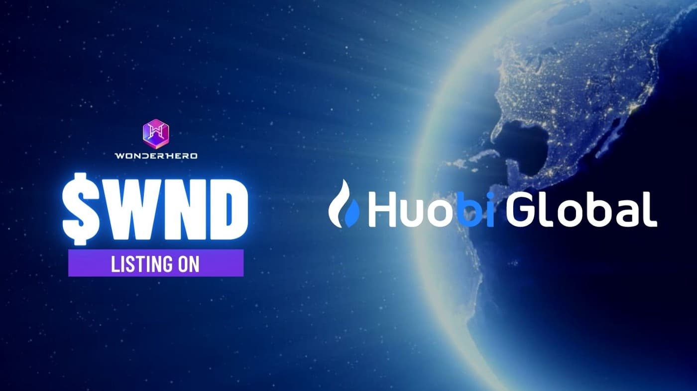 Huobi Global will checklist WonderHero (WND) from December 28th