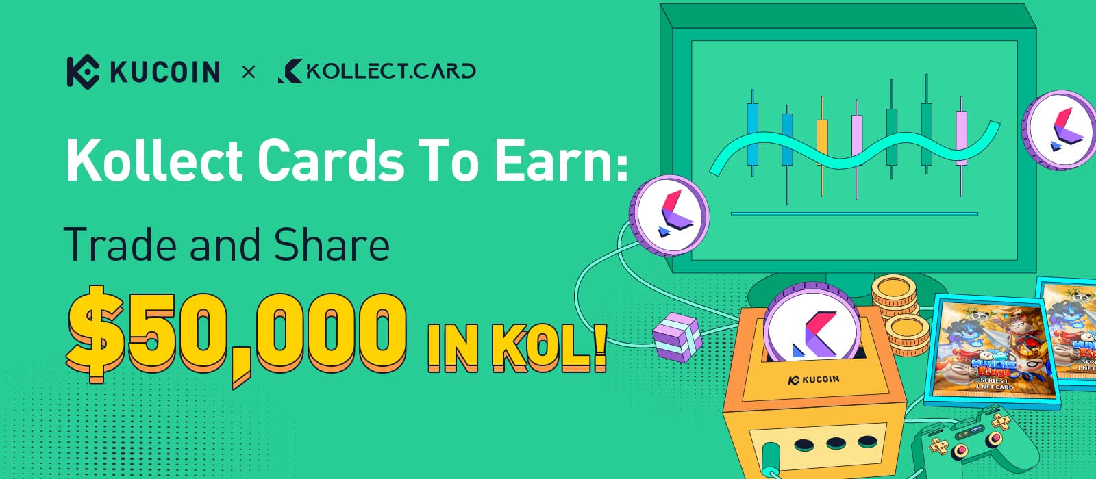 Kucoin Launches $ 50,000 Kollect (KOL) Prize Pool Sharing Campaign
