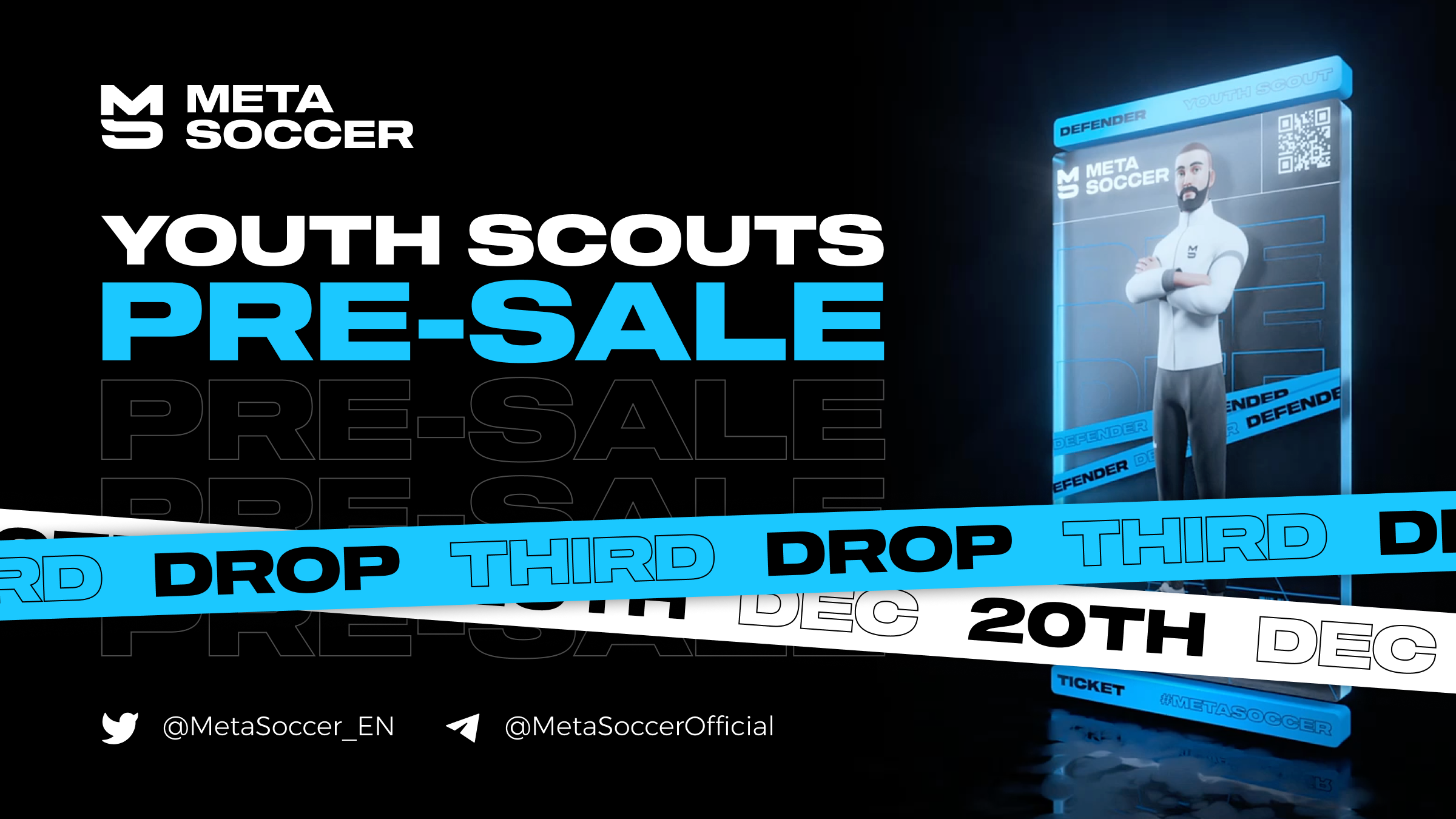 MetaSoccer (MSU) opens NFT Youth Scout phase three sale with specific capabilities