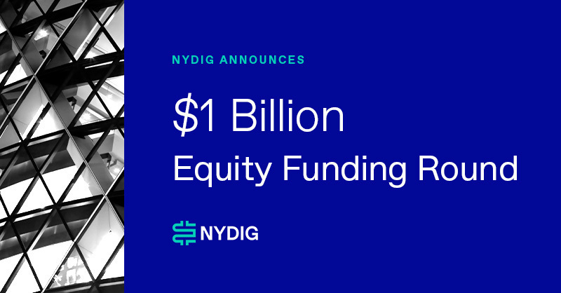 NYDIG completes the greatest $ one billion loan in the background of the cryptocurrency field