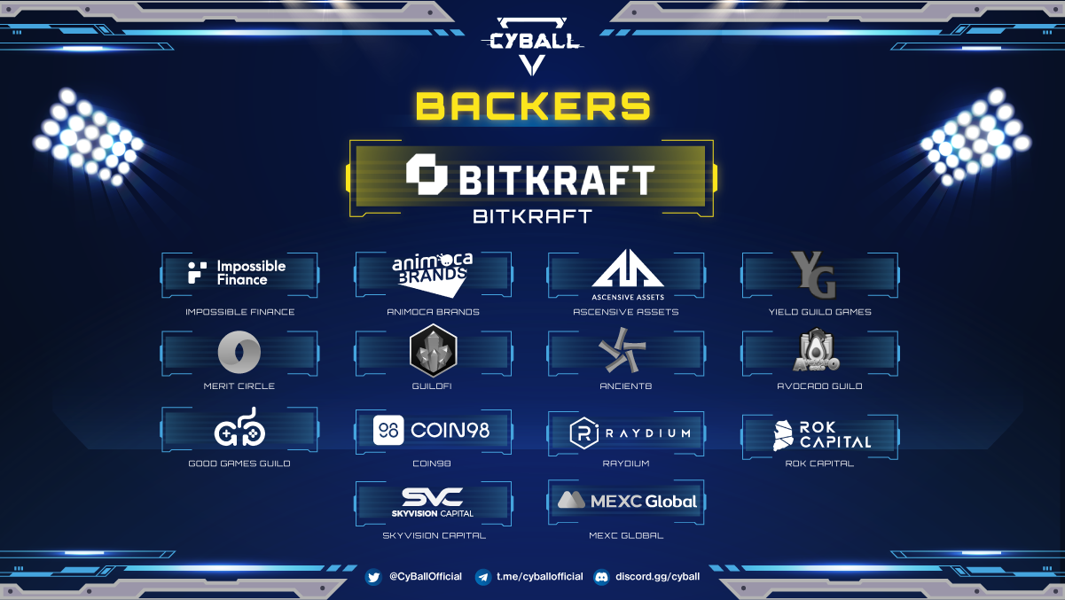 The preferred CyBall soccer game task has just been invested with $ one.eight million