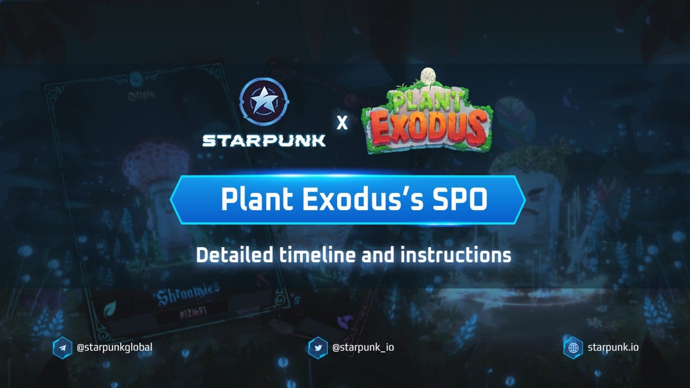 Walkthrough and guidelines to participate in the Plant Exodus (PEXO) SPO venture