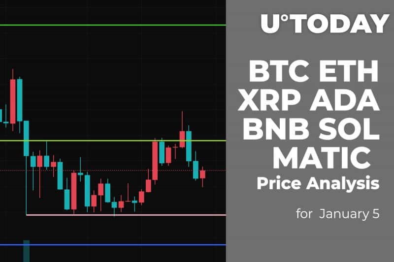 BTC, ETH, XRP, ADA, BNB, SOL and MATIC Price Analysis for January five